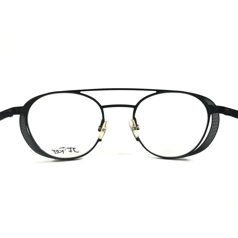 J.F Rey Eyeglasses Frames JF2627 4500 Dark Khaki Black Brown Shields 48-20-144